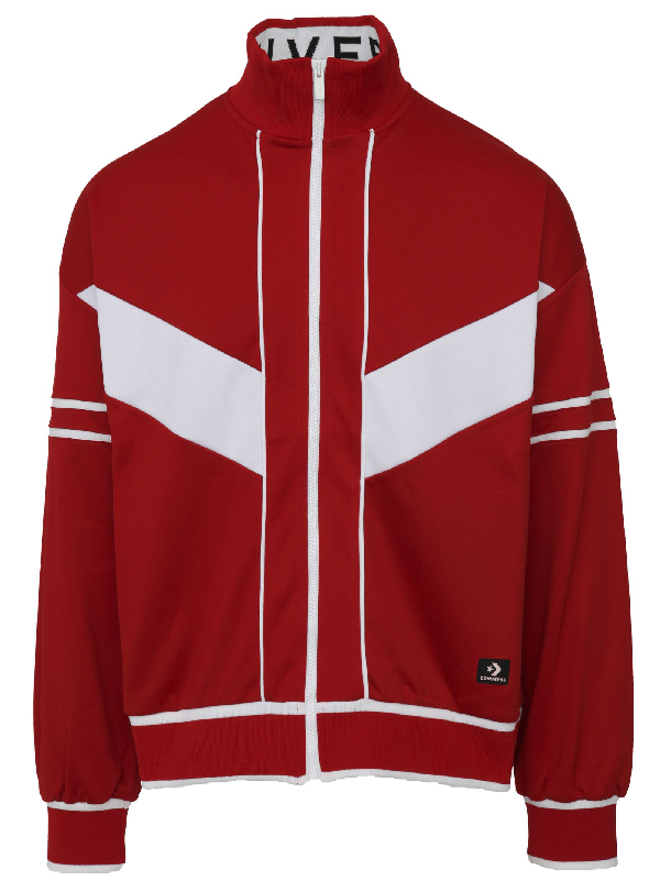 white converse jacket