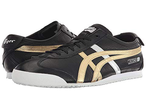 onitsuka tiger black and gold