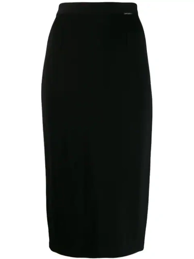Styland Pencil Skirt In Black