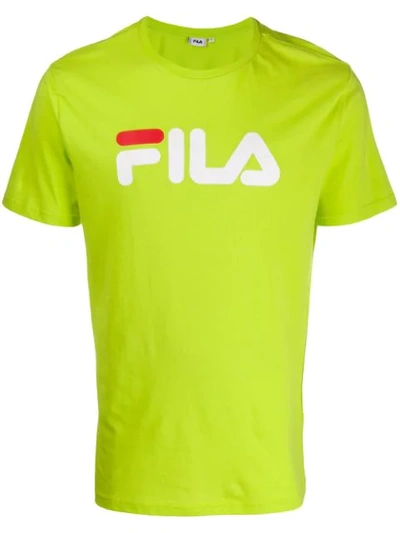 Fila Logo Print T-shirt - Green