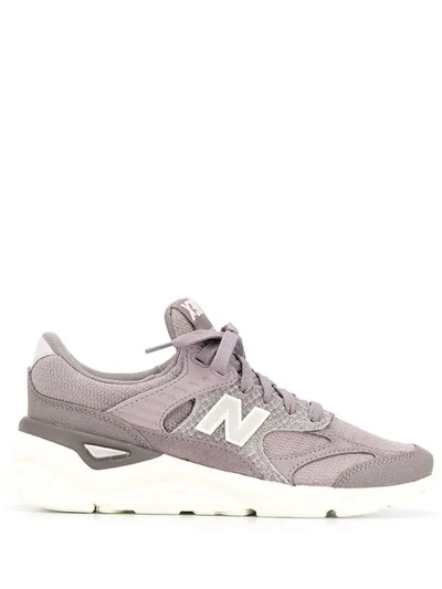 New Balance X-90 Trainers In Purple