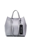 Marc Jacobs The Tag 27 Leather Tote - Grey