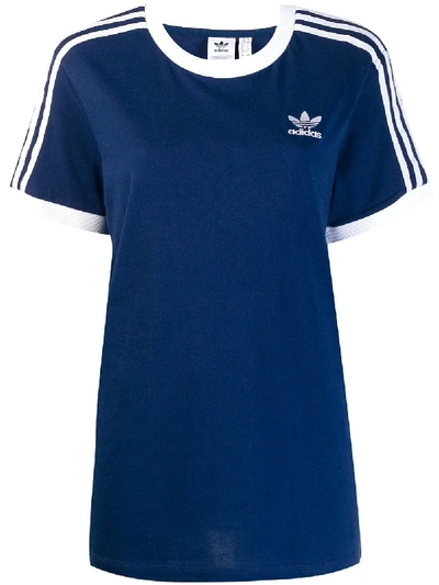 Adidas Originals Adidas Three-stripe T-shirt - Blue