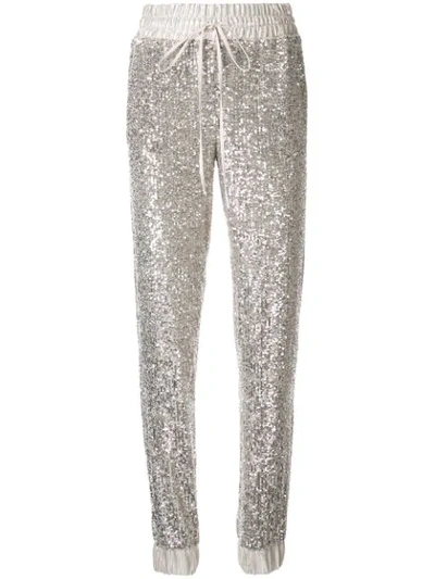 In The Mood For Love Bardot Trousers - Silver