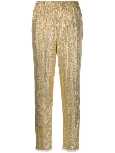 Mes Demoiselles 'phenomenon' Paillettenhose In Gold