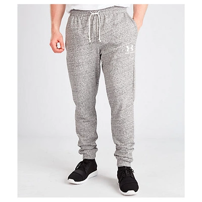 Under Armour Men's Sportstyle Terry Jogger Pants In Grey Size Medium Cotton/polyester
