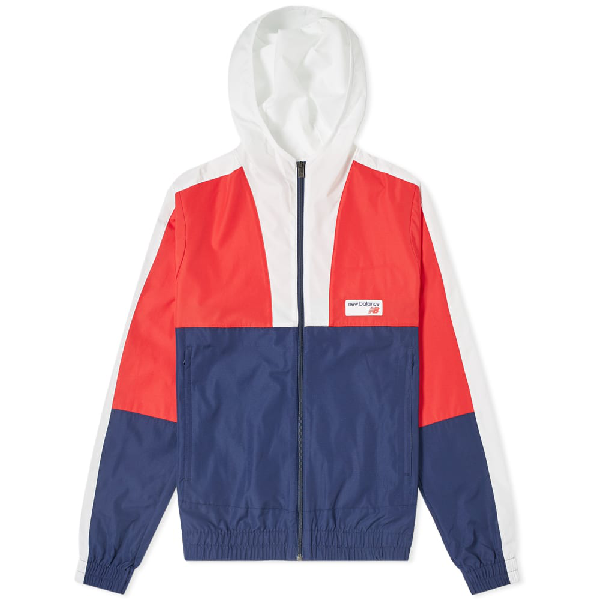 new balance windbreaker blue