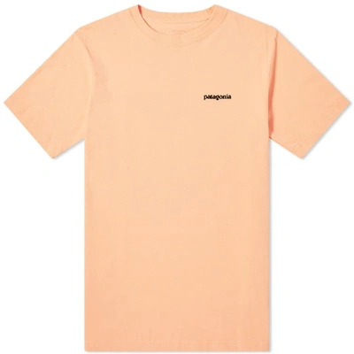 Patagonia Fitz Roy Tarpon Responsibili-tee T-shirt In Orange