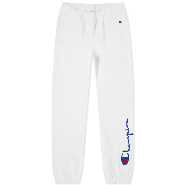 champion white sweatpants womens