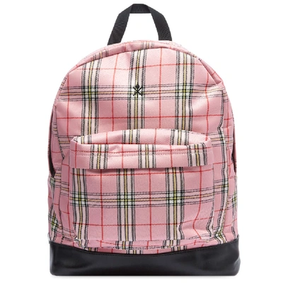 Opening Ceremony Plaid Backpack In Pink