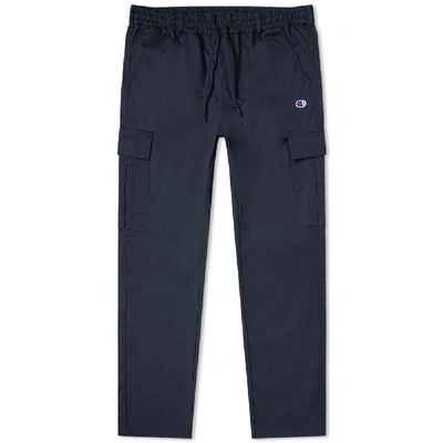 Champion Reverse Weave Cargo Pant In Blue
