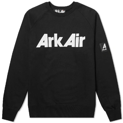 Ark Air Logo Crew Sweat In Black