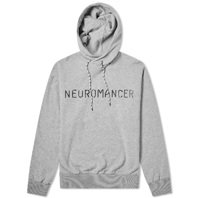 Aries Neuromancer Hoody In Grey
