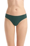 Commando 'butter' Stretch Modal Thong In Forest