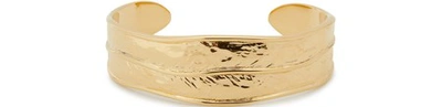 Aurelie Bidermann Leaf Bracelet In Gold