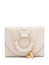 See By Chloé Hana Trifold Wallet In Beige