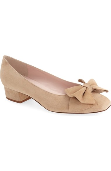 kate spade madlyne block heel pump