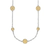 Anna Beck Classic Collar Station Necklace In Gold/ Silver