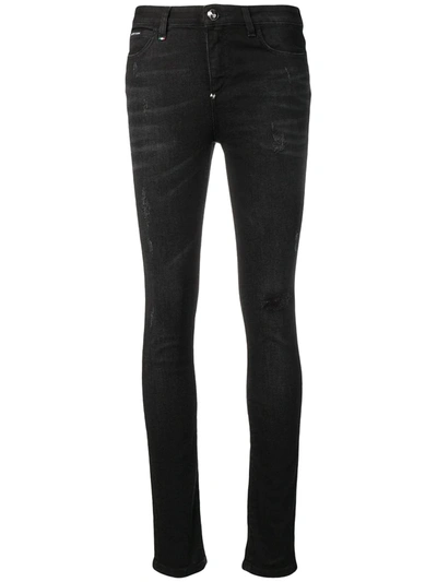 Philipp Plein Jeans In Black