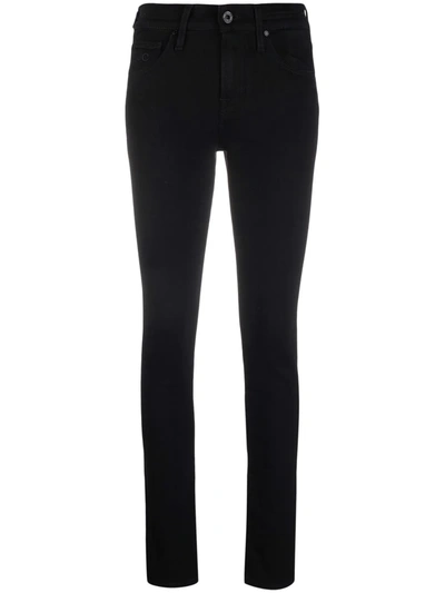 Jacob Cohen Kimberley Mid-rise Skinny Jeans In Black