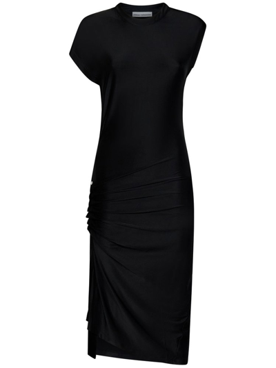 Rabanne Midi Dresses In Black