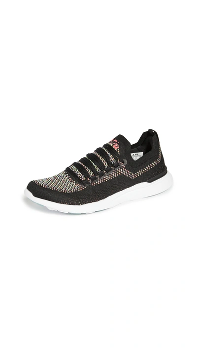 Apl Athletic Propulsion Labs Techloom Breeze - Black/metallic Silver/white In Black/multi/white