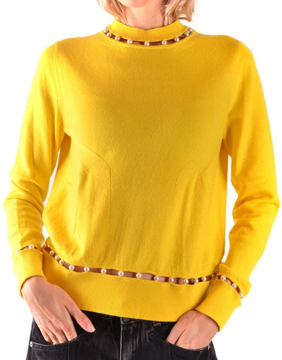 Givenchy Women's  Yellow Other Materials Jumper