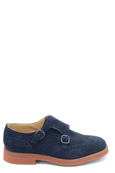 Church's Monk Strap Shoes In Blue