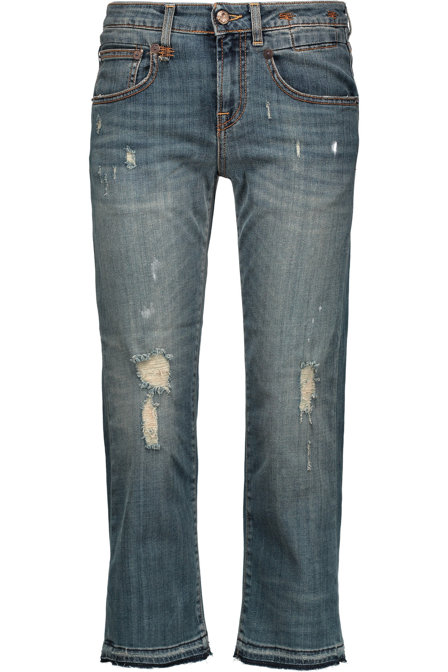 R13 Slim Boyfriend Jeans | ModeSens