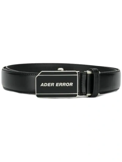Ader Error Logo Buckle Belt - Black