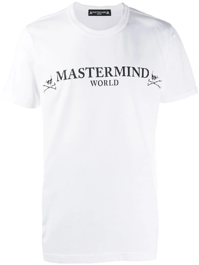 Mastermind Japan Mastermind World White Logo T-shirt