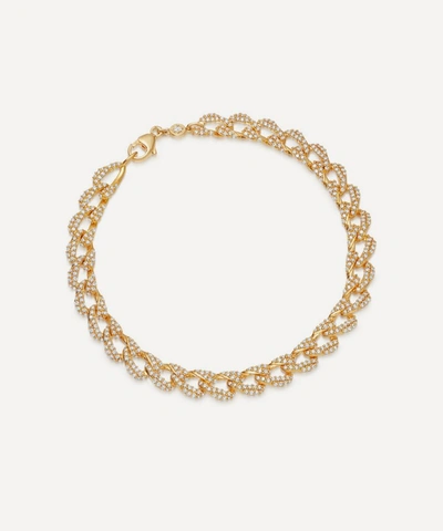 Astley Clarke Gold Vela Diamond Tennis Bracelet