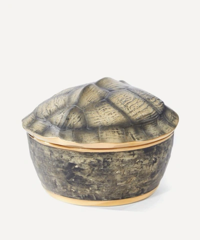 L'objet Turtle Candle In Brown