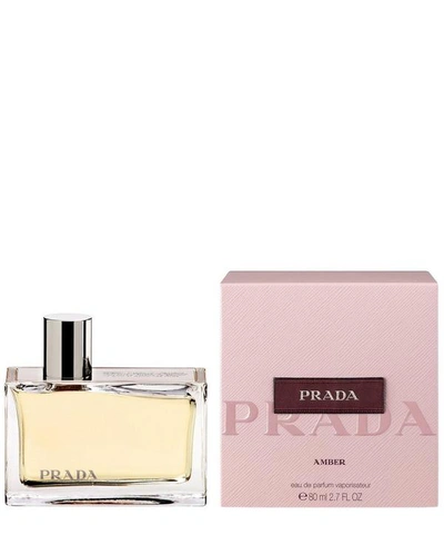 Prada Amber Eau De Parfum 80ml In White