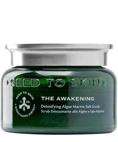 Seed To Skin The Awakening Detoxifying Algae Marine Salt Scrub 300ml