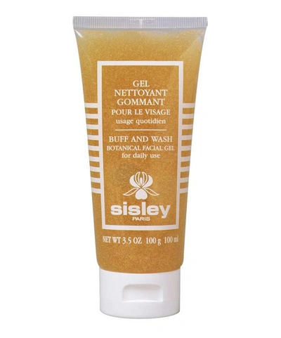 Sisley Paris Buff And Wash Facial Gel 100ml In White