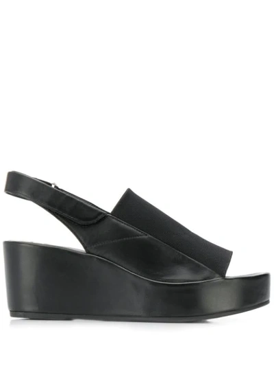 Hogl Wedged Sandals In Black