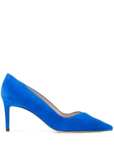 Stuart Weitzman Pointed Toe Pumps - Blue