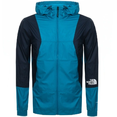 The North Face Mountain Windshield Jacket Blue In Blue