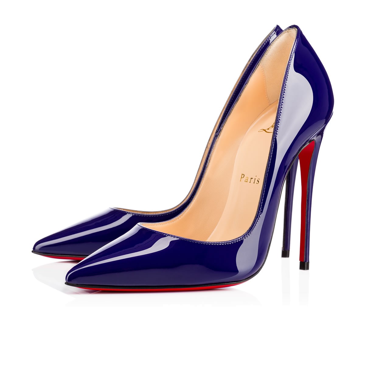 Christian Louboutin So Kate 120mm Encre Patent Leather | ModeSens