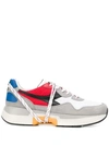 Diadora Colour-block Sneakers In Grey