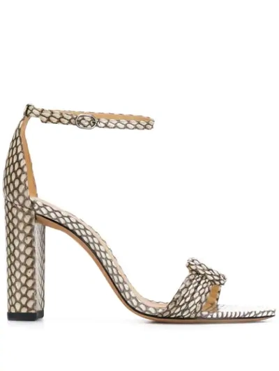 Alexandre Birman Chiara Sandals In Neutrals