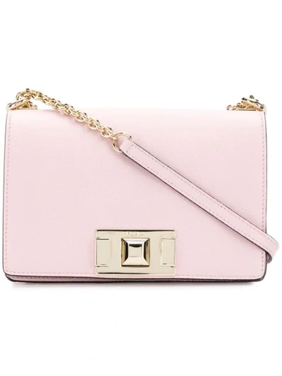 Furla Mini Mimi Leather Crossbody Bag In Rosa H (pink)