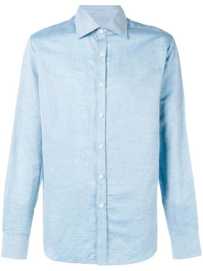 Holland & Holland Classic Shirt In Blue