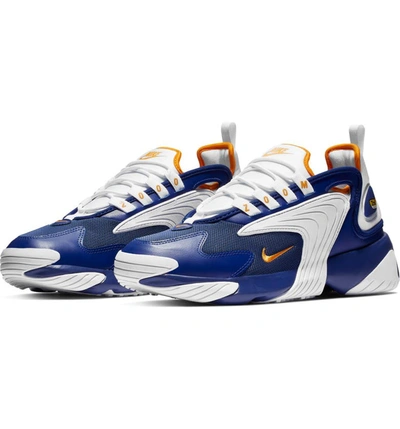 Nike Zoom 2k Trainers Blue In Deep Royal Blue/ Orange/ White | ModeSens