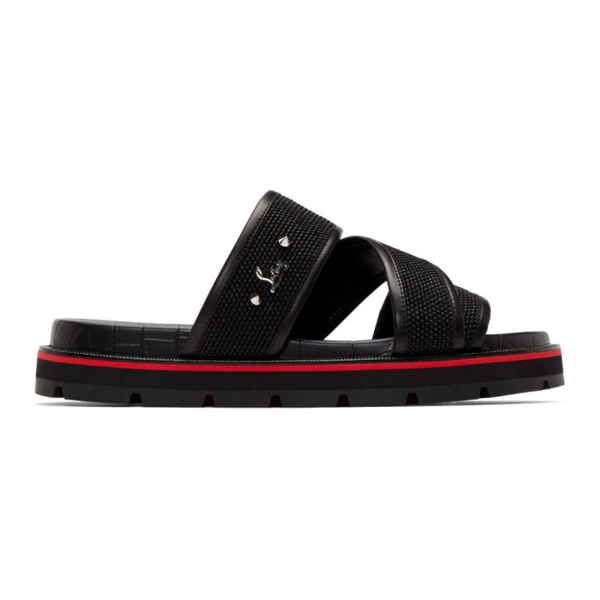 christian louboutin slides men