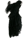 Preen By Thornton Bregazzi Cecilia Dress In Black