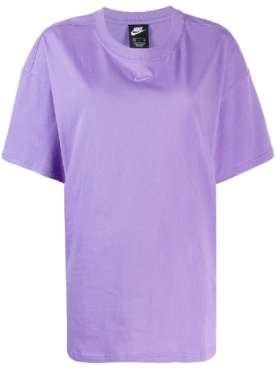 Nike Oversized Logo T-shirt - Purple