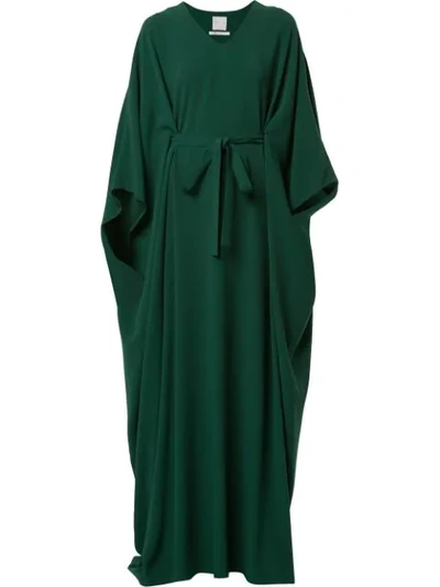 Ingie Paris Kaftan Maxi Dress In Green