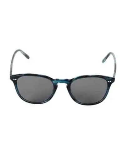 Oliver Peoples Forman 51mm Square Sunglasses In Blue